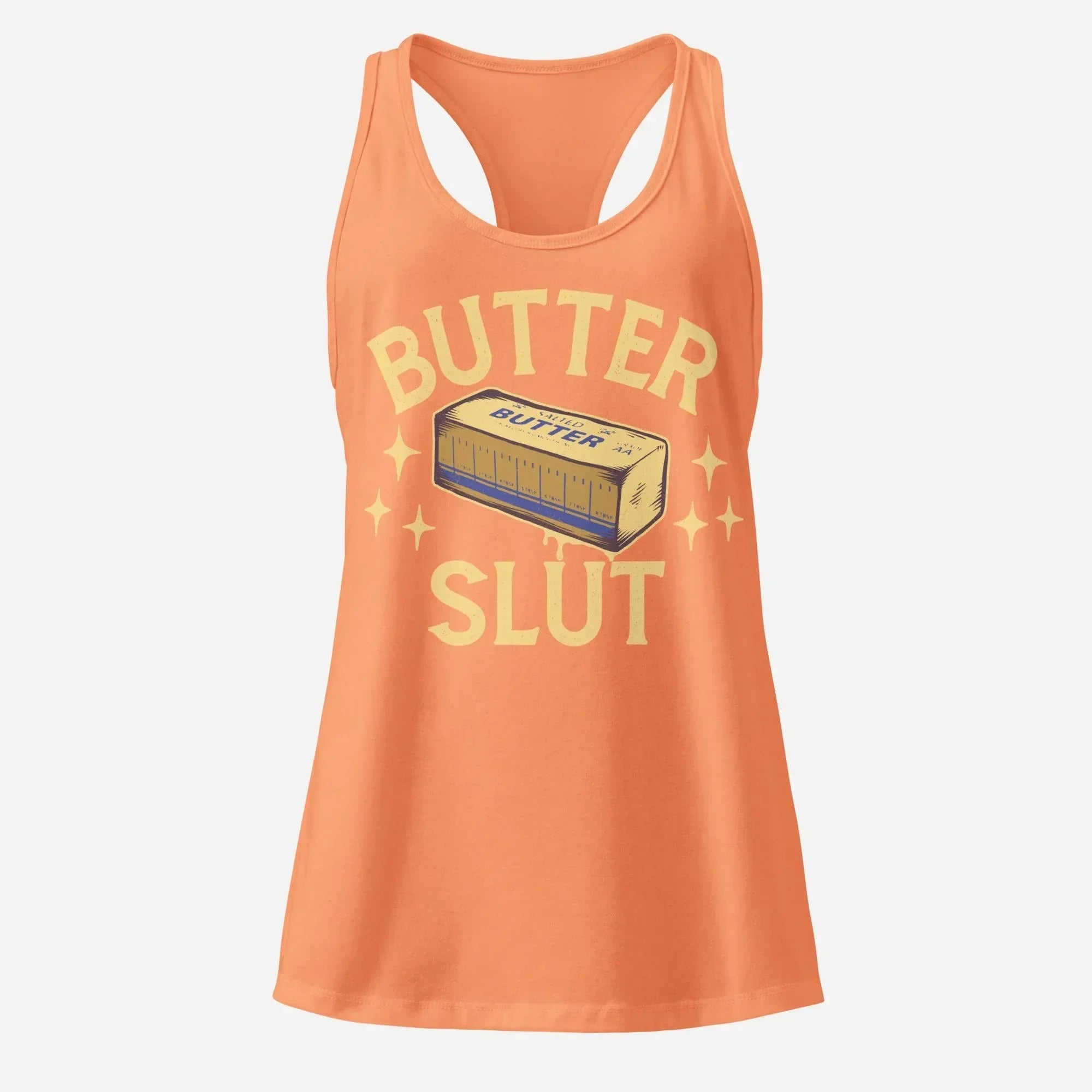 Butter Slut Women’s fitted racerback tank top - Odd Chef