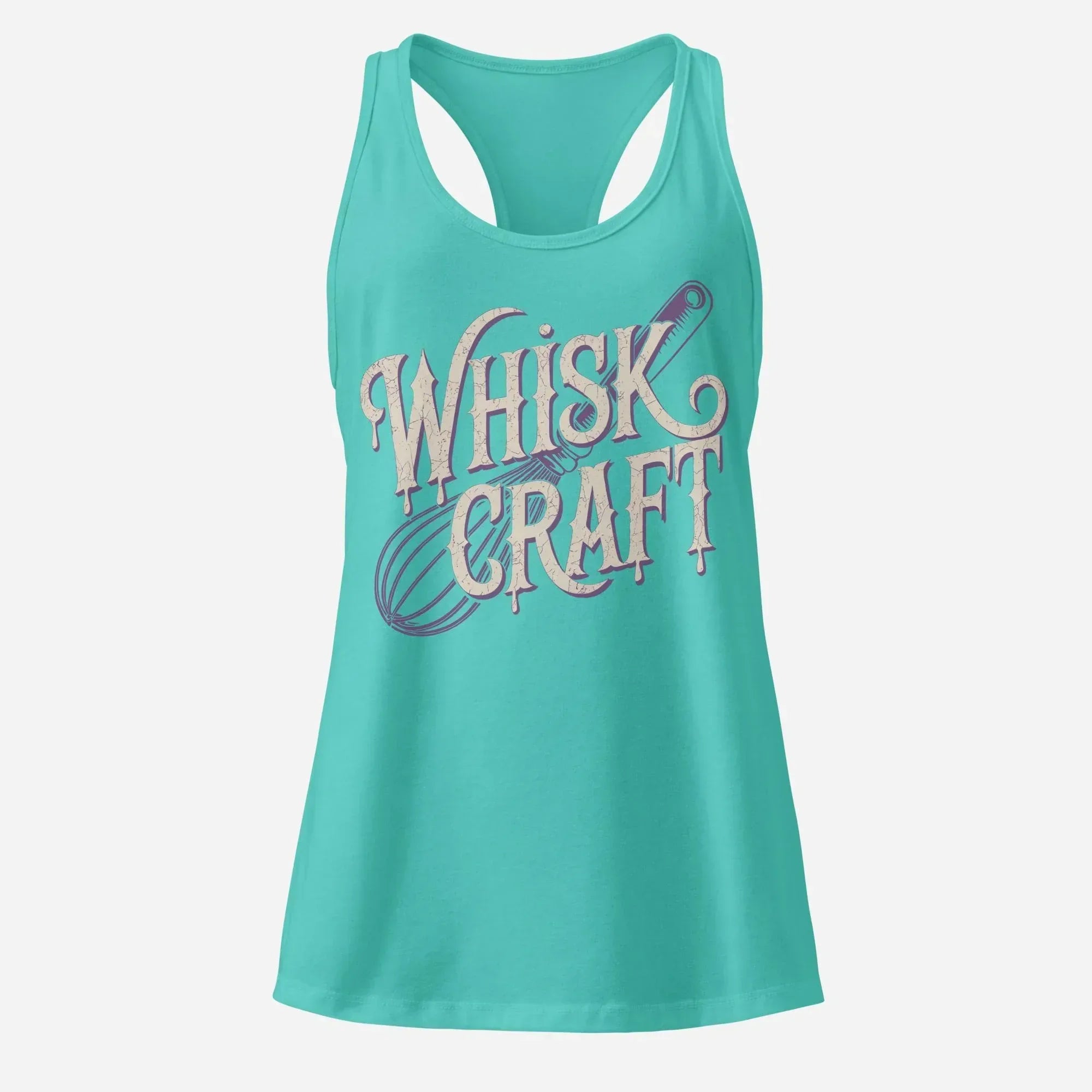 WhiskCraft Women’s fitted racerback tank top - Odd Chef