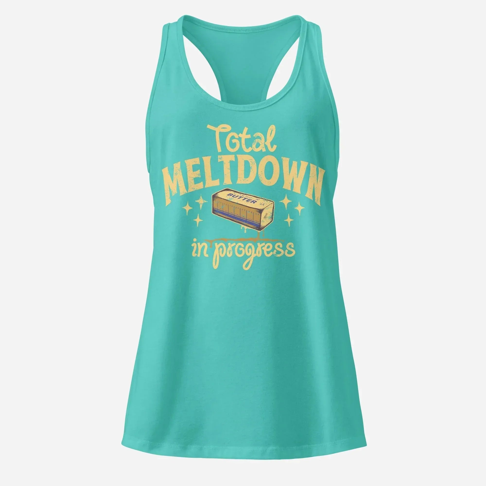 Total Meltdown Women’s fitted Racerback Tank Top - Odd Chef