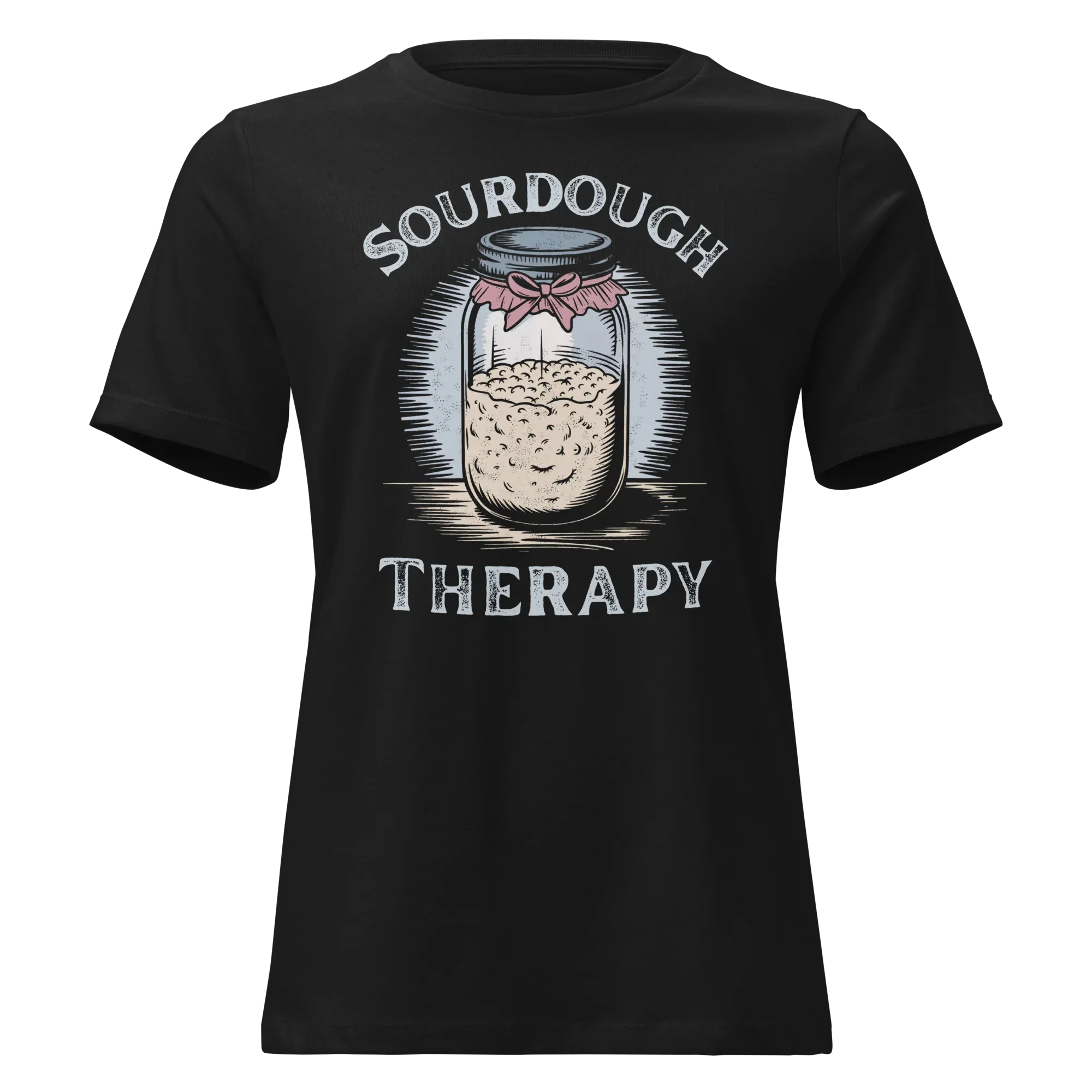 Sourdough Therapy Women's Relaxed Tee - Odd Chef