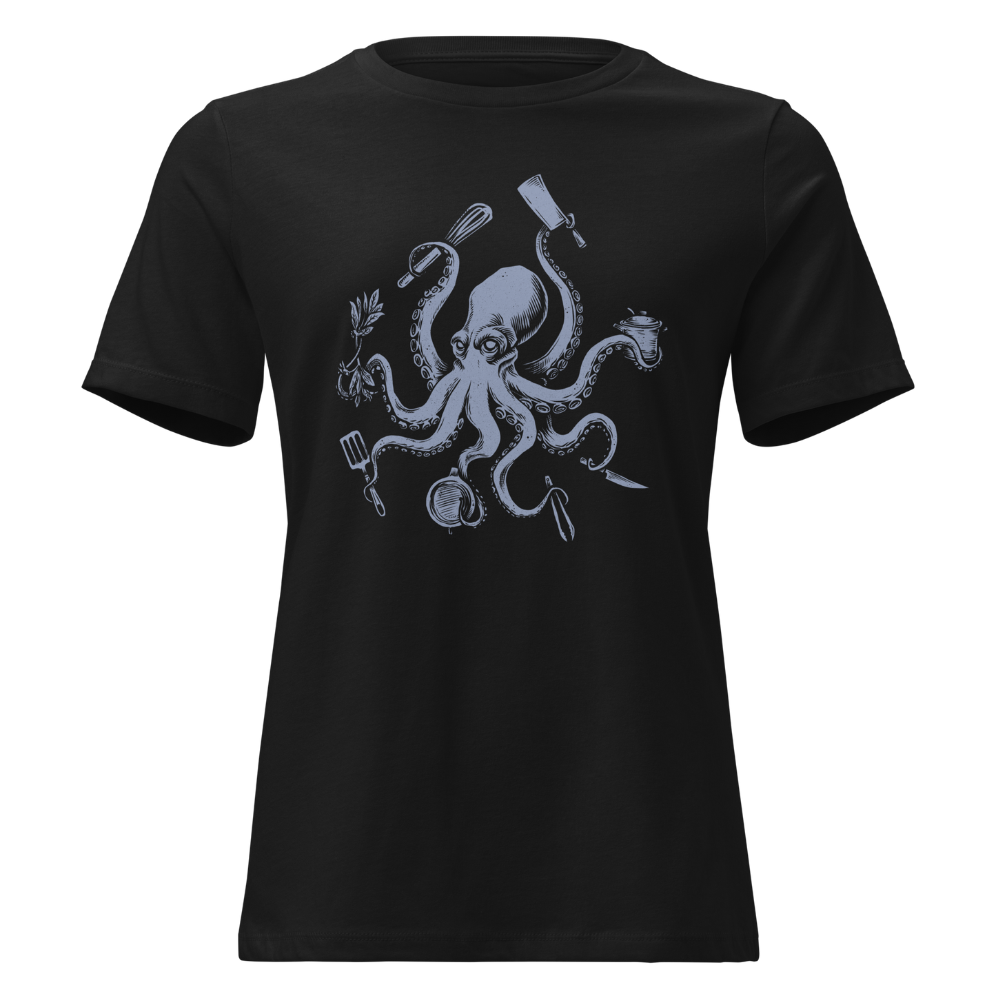 Octopus Chef Women's Relaxed T-Shirt