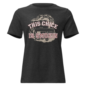 This Chick is Smokin Women's Relaxed Tee - Odd Chef