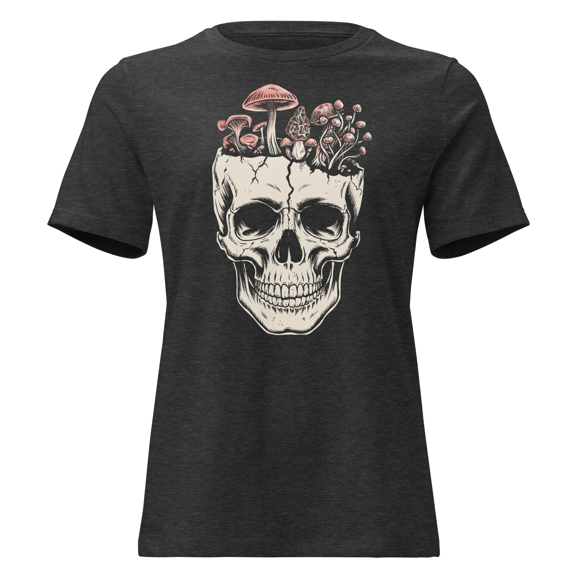 Mushroom Skull Women's Relaxed Tee - Odd Chef