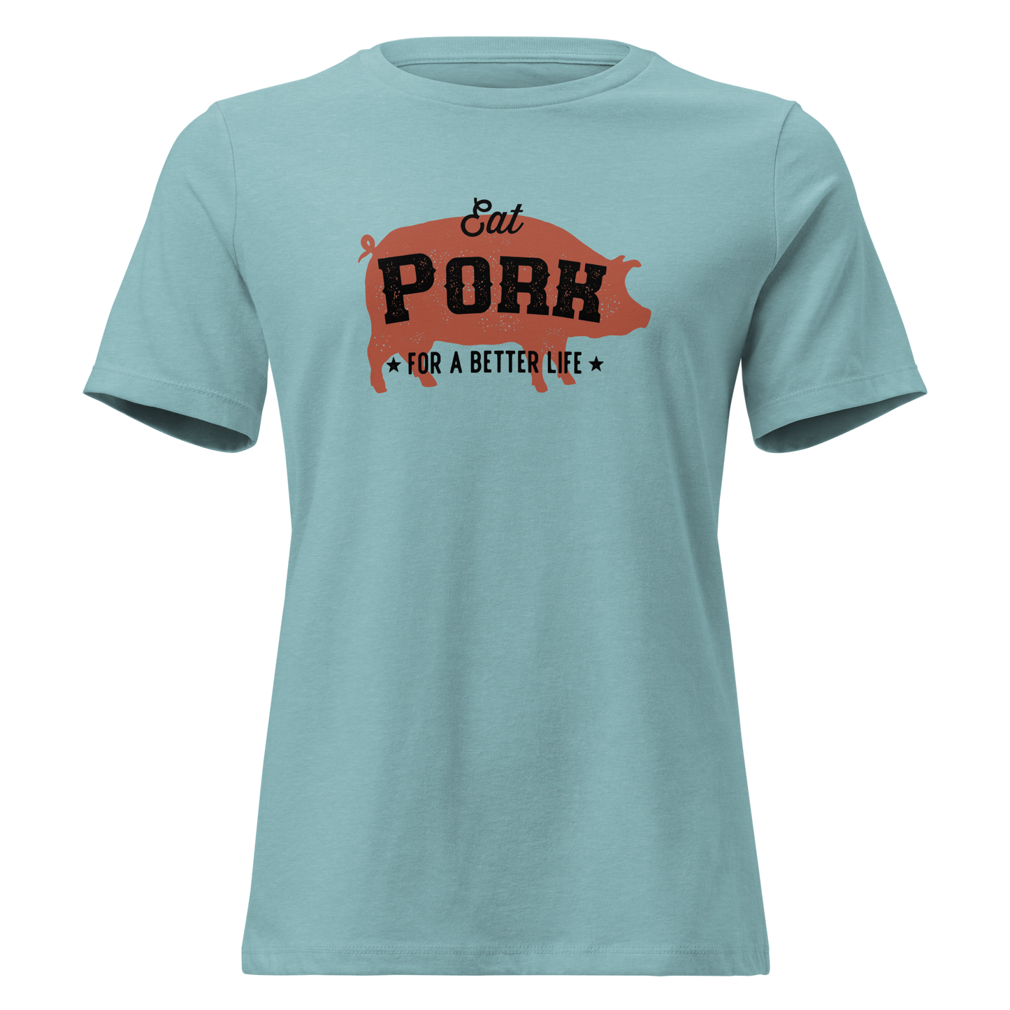 Eat Pork Women's Relaxed T-Shirt