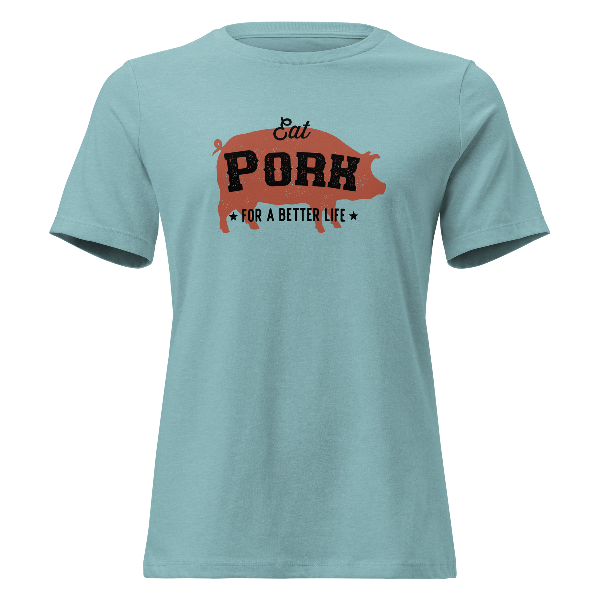 Eat Pork Women's Relaxed T-Shirt