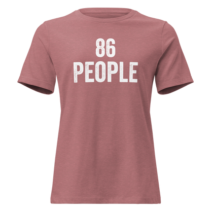 86 People Women's Relaxed T-Shirt