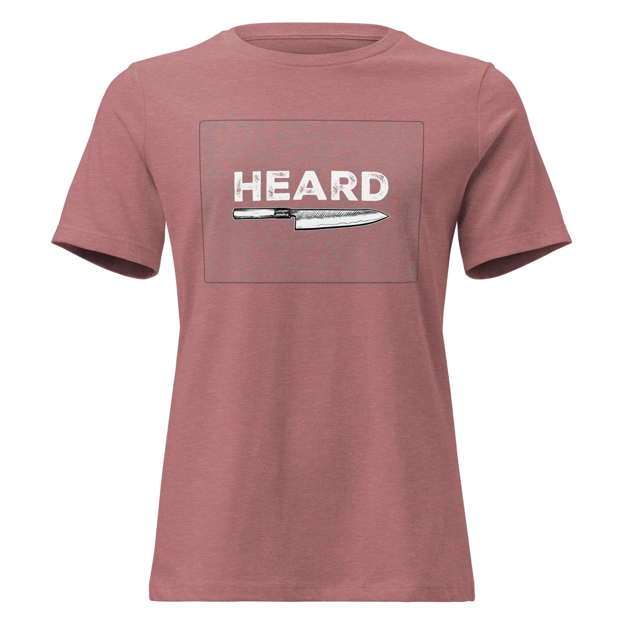 Heard Kitchen Phrase Women's Relaxed Tee - Odd Chef