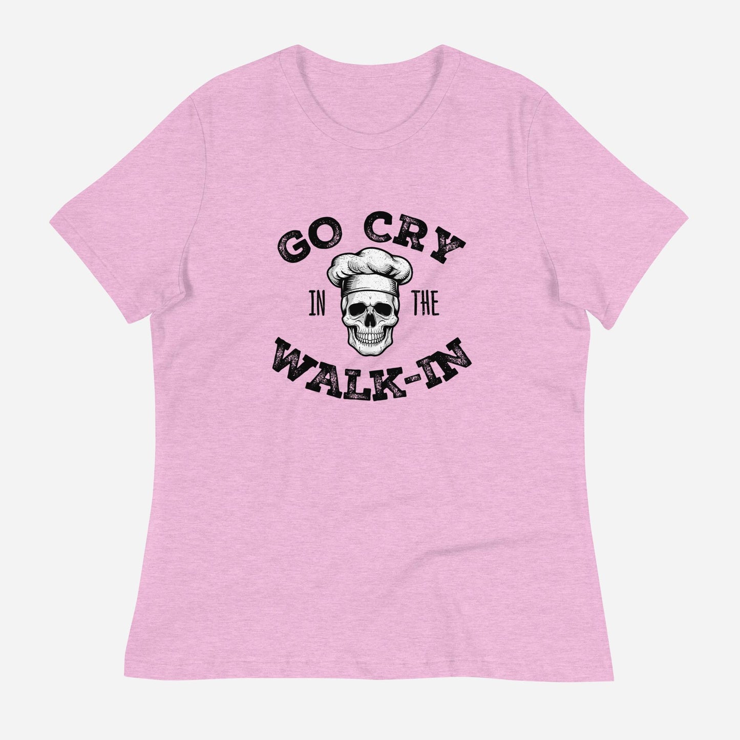 Go Cry in the Walk-In Women's Relaxed T-Shirt