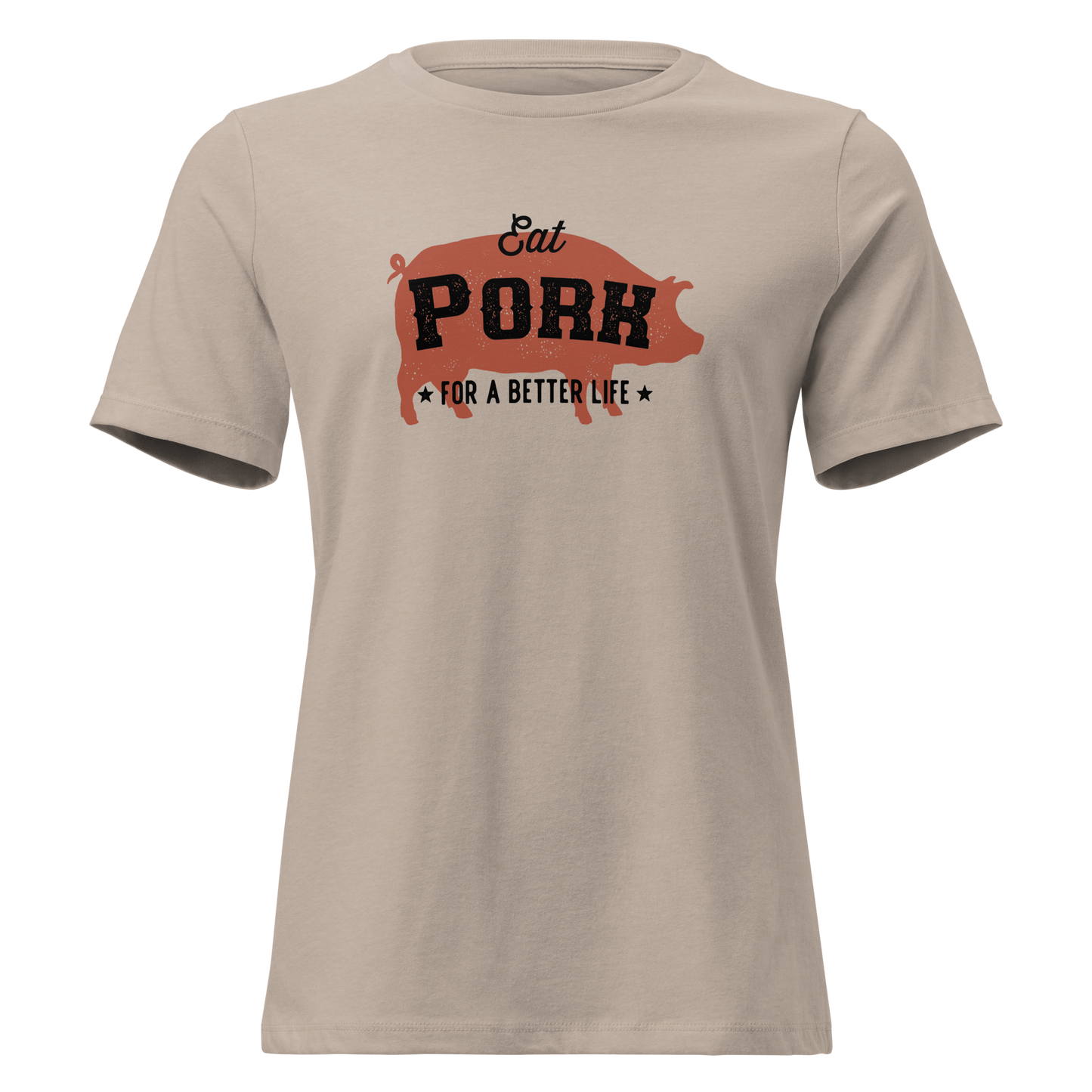 Eat Pork Women's Relaxed T-Shirt