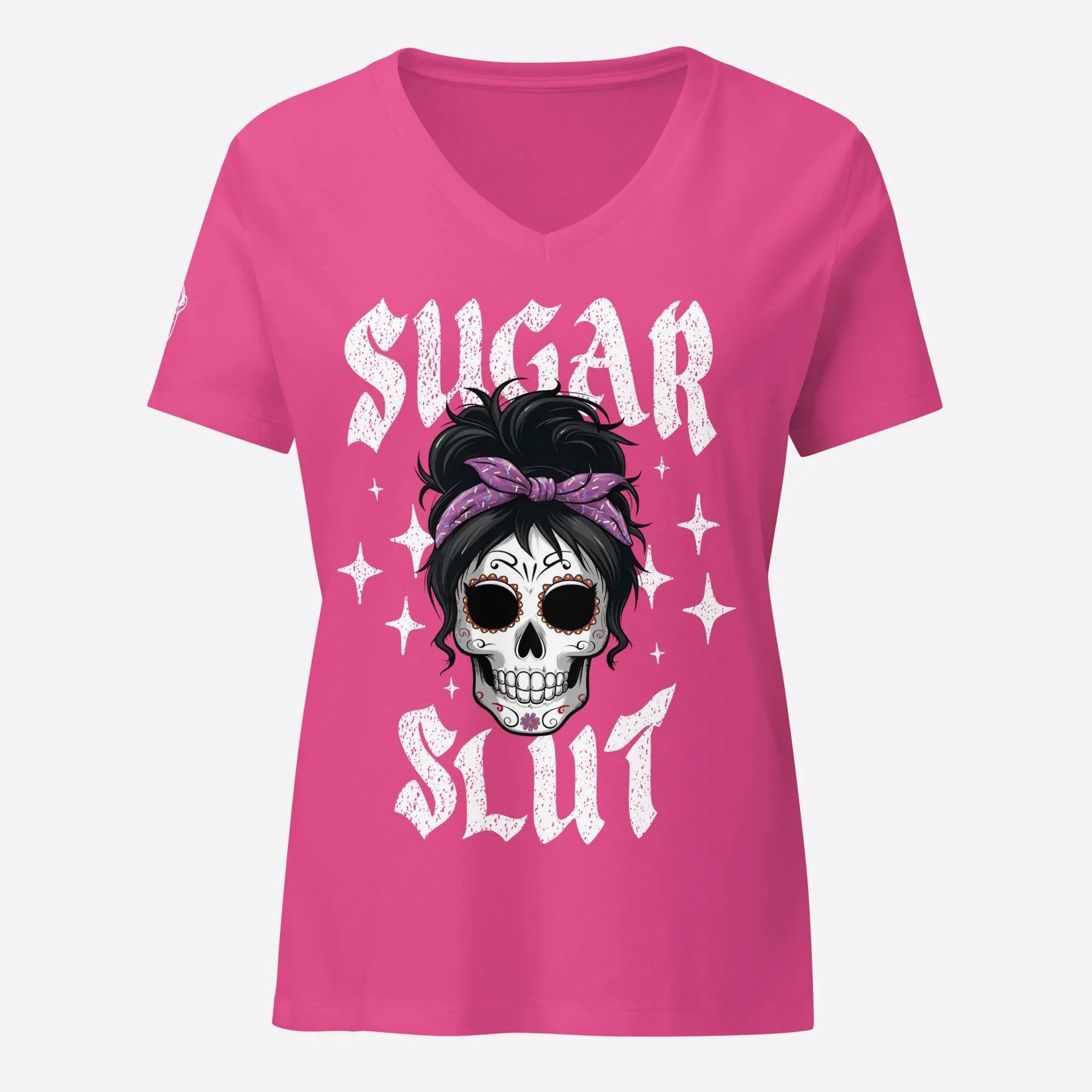 Sugar Slut Women’s Relaxed V-neck Tee - Odd Chef