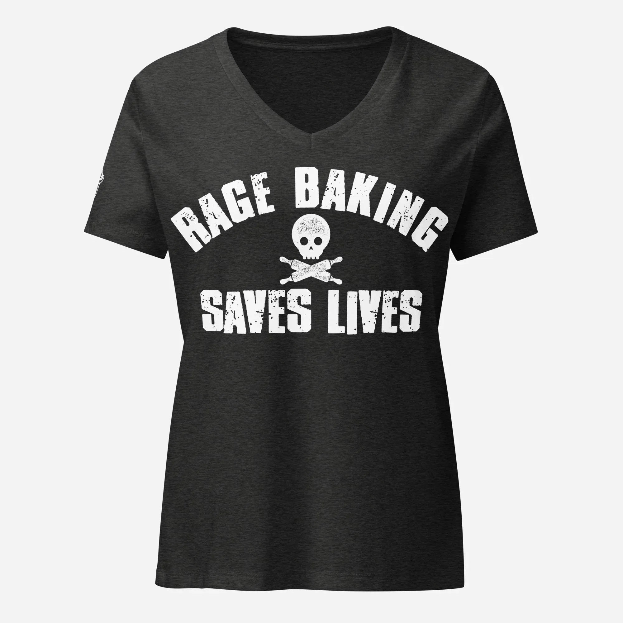 Rage Baking Women’s Relaxed V-neckTee - Odd Chef