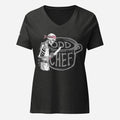 Odd Chef Skeleton Official Women’s Relaxed V-neck Tee - Odd Chef