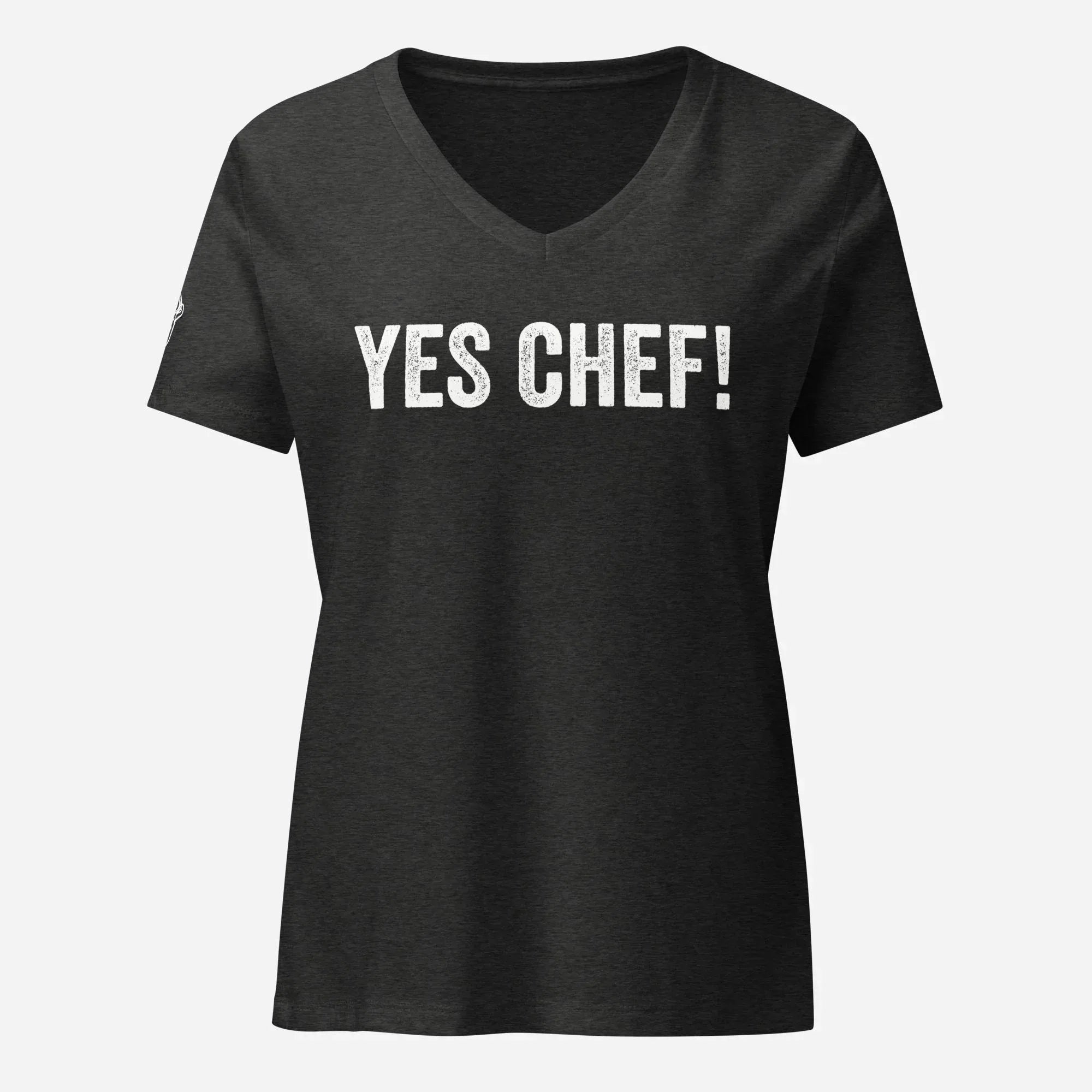Yes Chef Women’s Relaxed V-neck Tee - Odd Chef