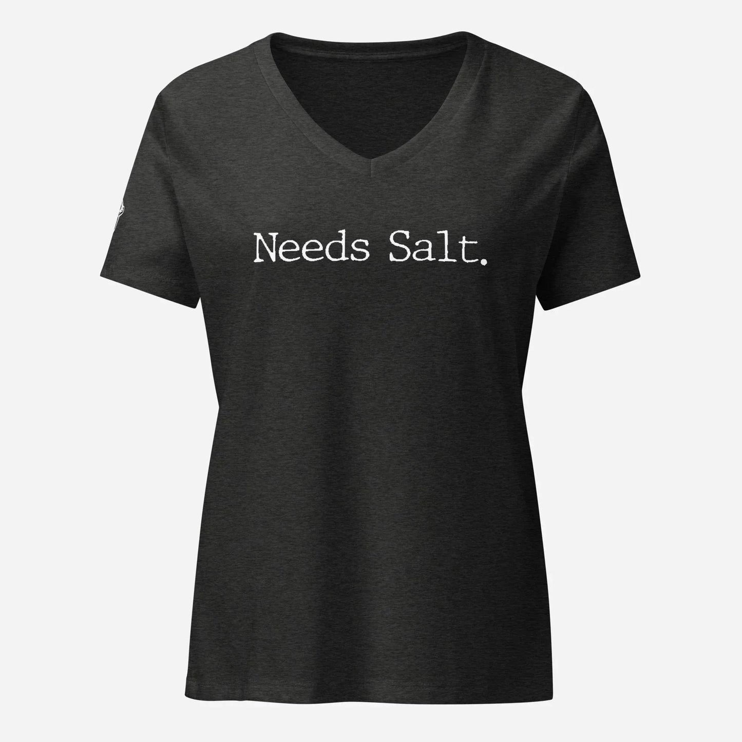Needs Salt Women’s Relaxed V-neck Tee - Odd Chef