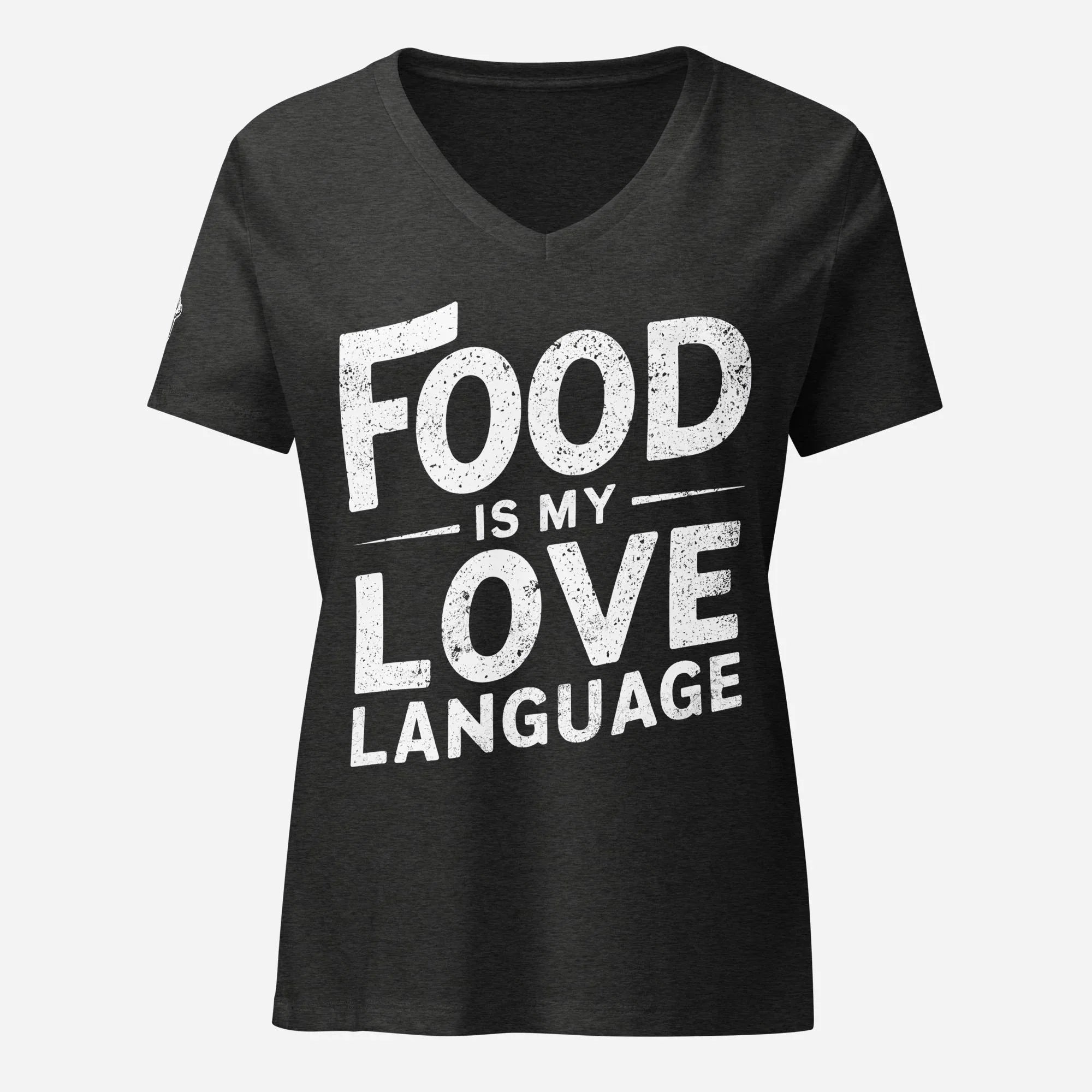 Food is my Love Language Women’s Relaxed V-neck Tee - Odd Chef