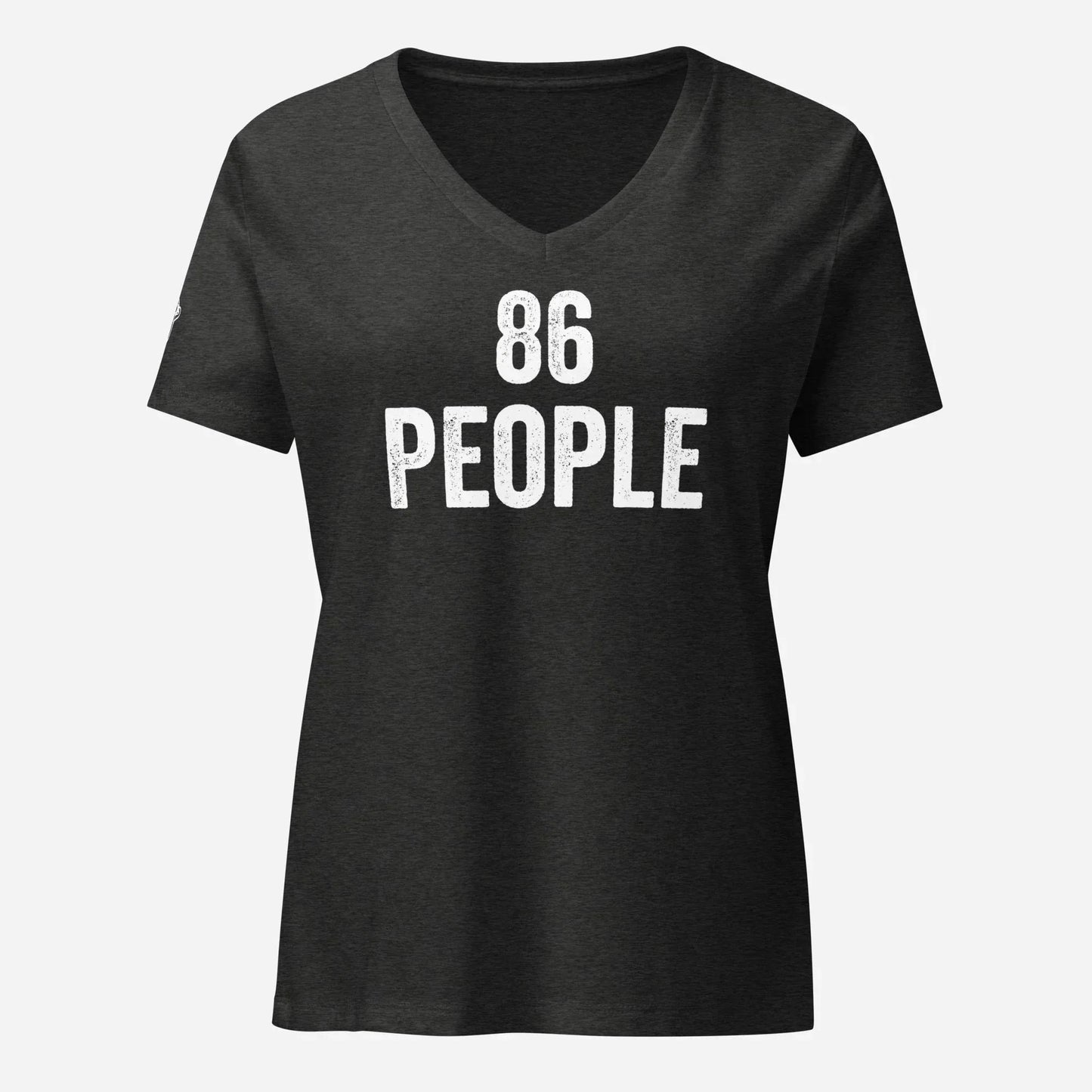 86 People Women’s Relaxed V-neck Tee - Odd Chef