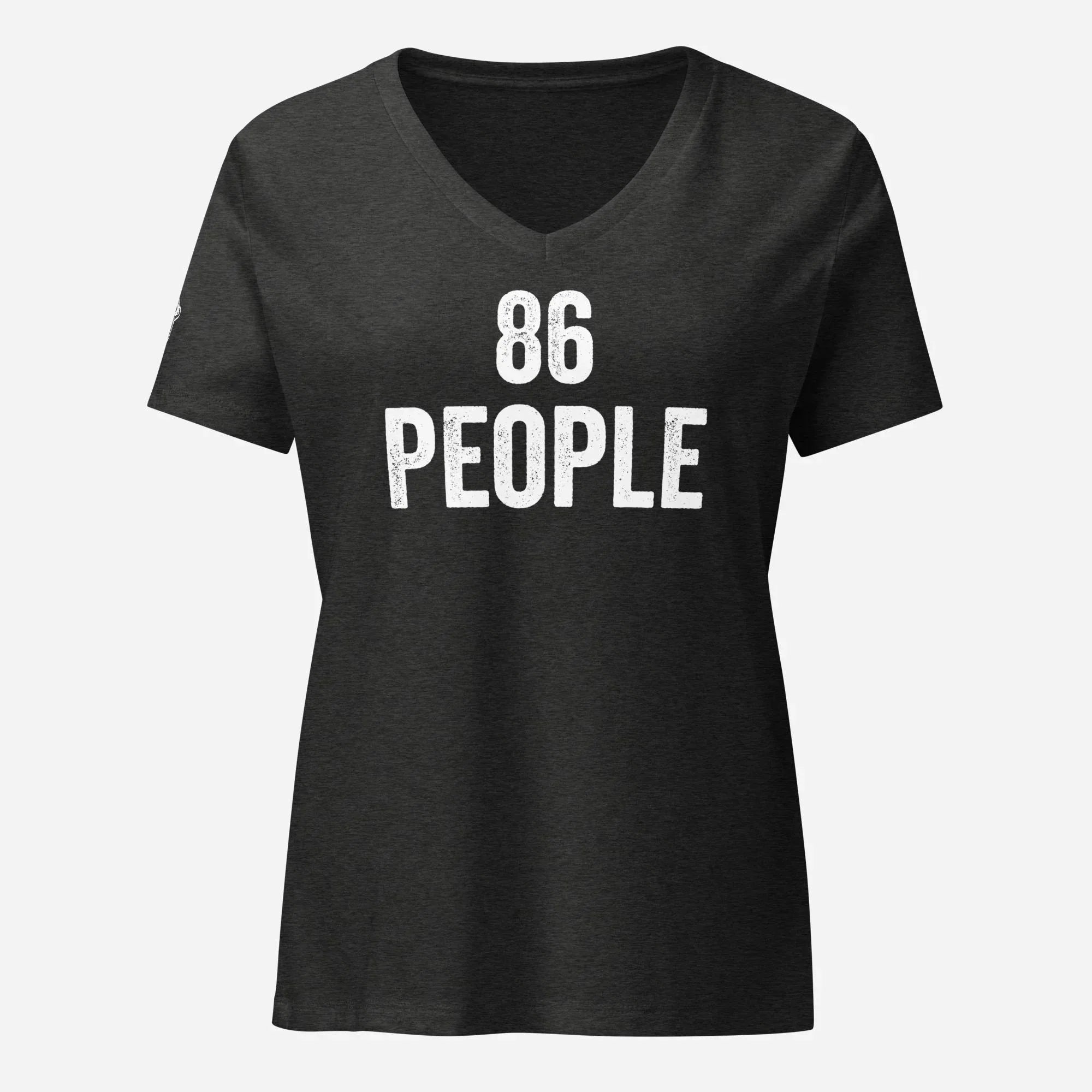 86 People Women’s Relaxed V-neck Tee - Odd Chef