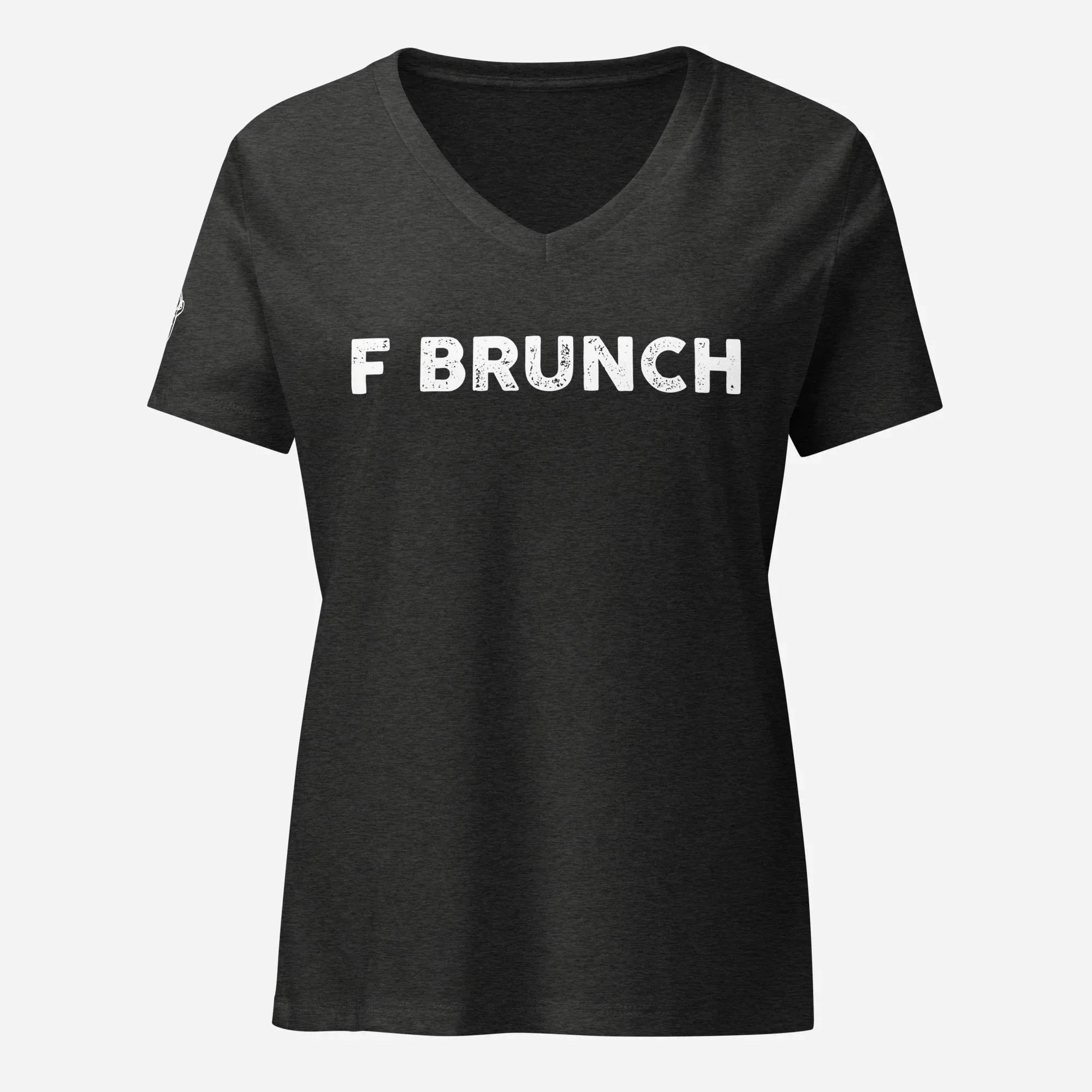 F Brunch Women’s Relaxed V-neck Tee - Odd Chef