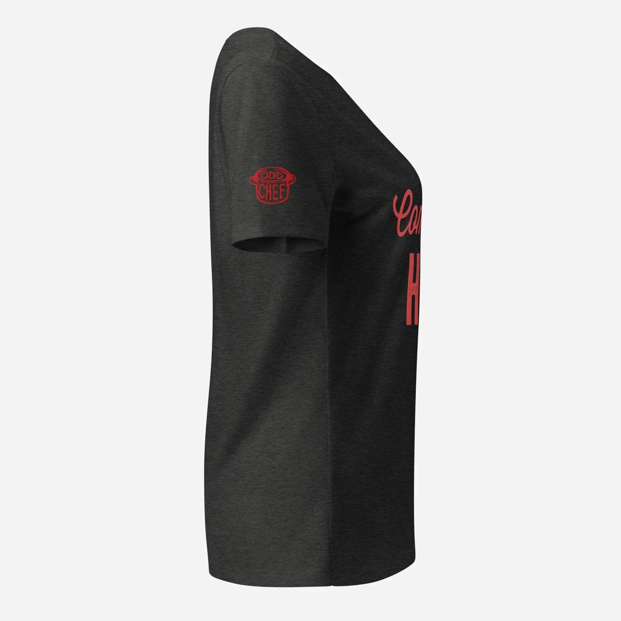 Coming in Hot Women’s Relaxed V-neck Tee - Odd Chef