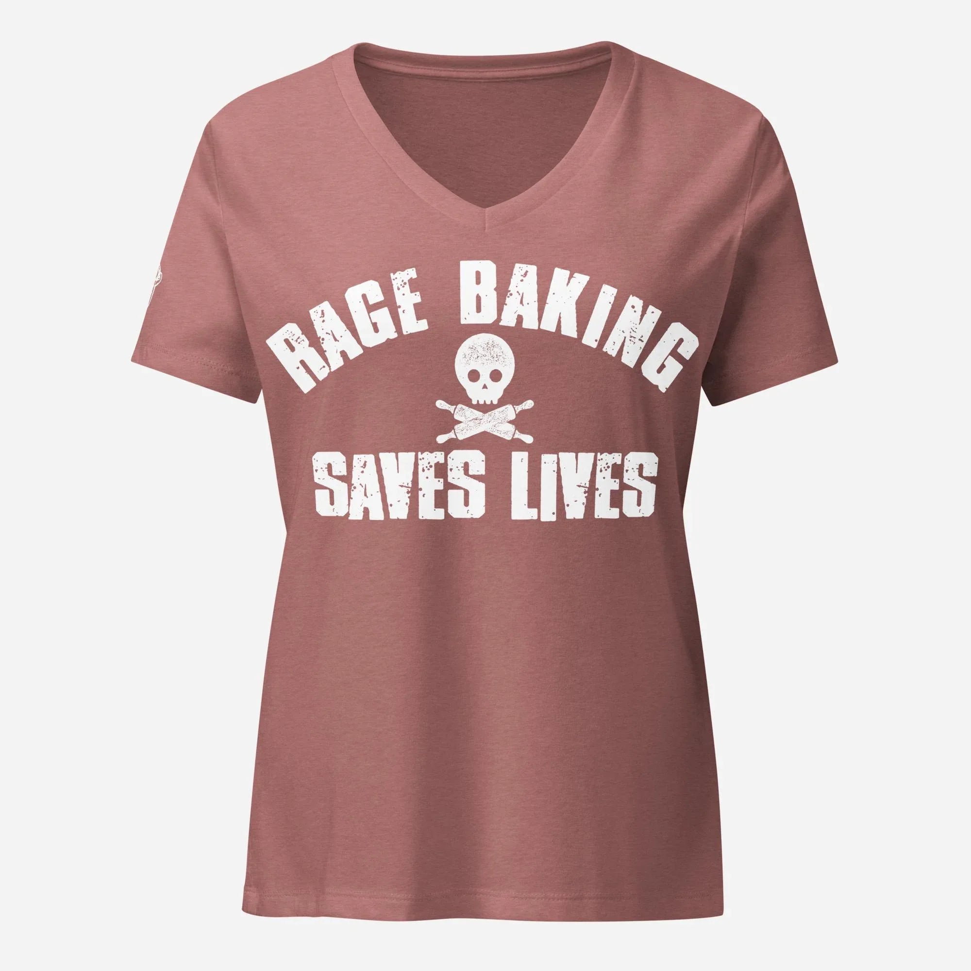 Rage Baking Women’s Relaxed V-neckTee - Odd Chef