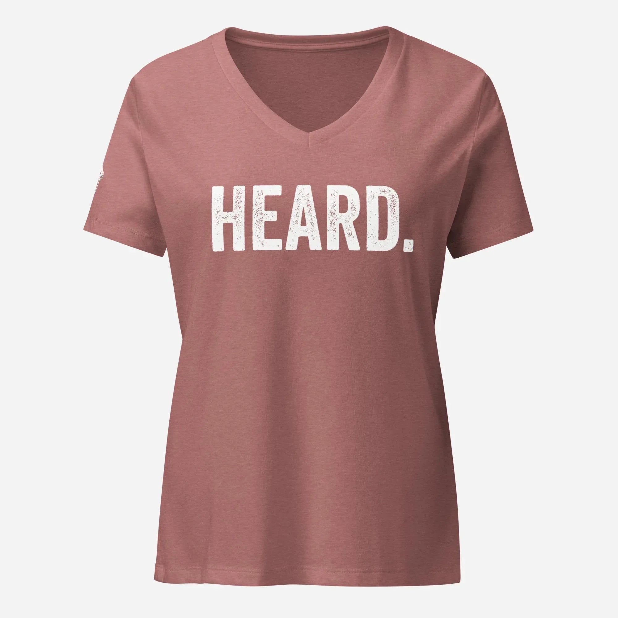Heard Women’s Relaxed V-neck Tee - Odd Chef