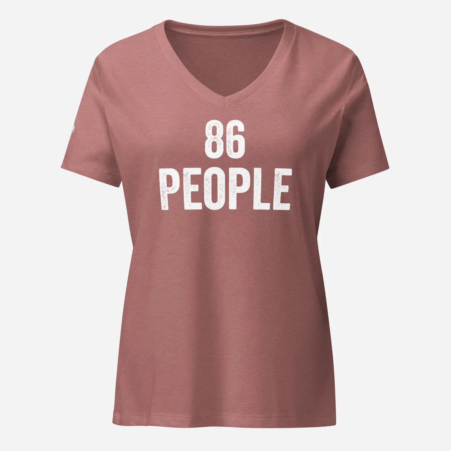 86 People Women’s Relaxed V-neck Tee - Odd Chef