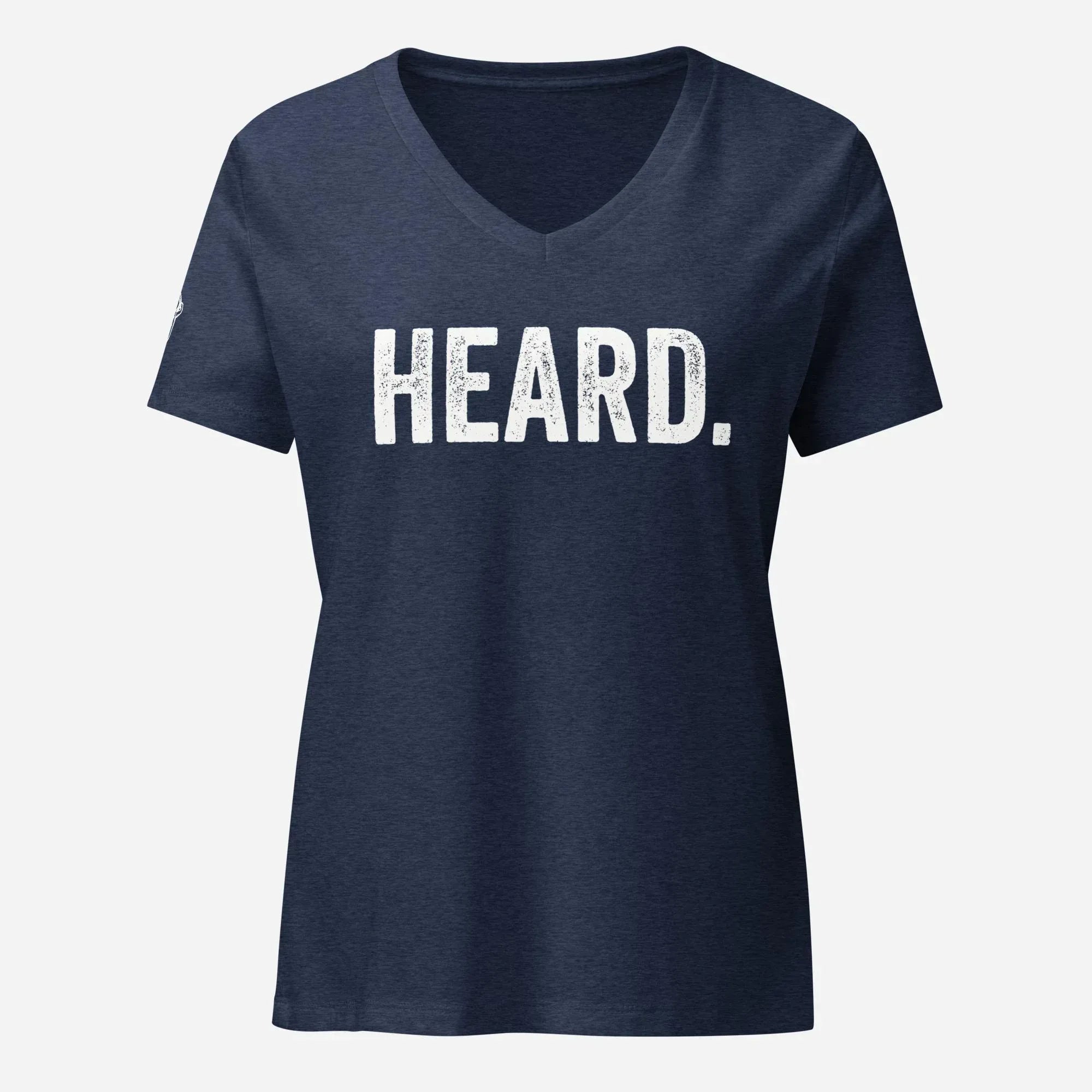 Heard Women’s Relaxed V-neck Tee - Odd Chef