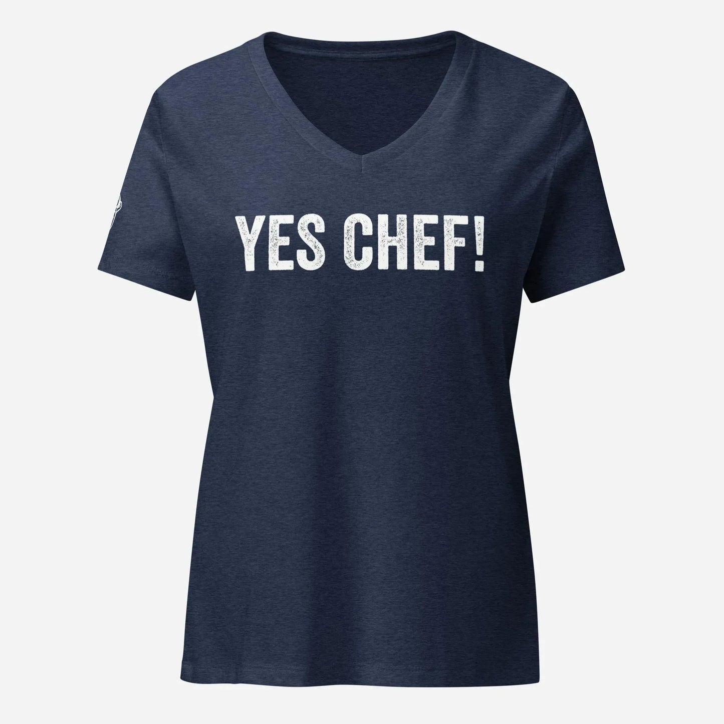Yes Chef Women’s Relaxed V-neck Tee - Odd Chef