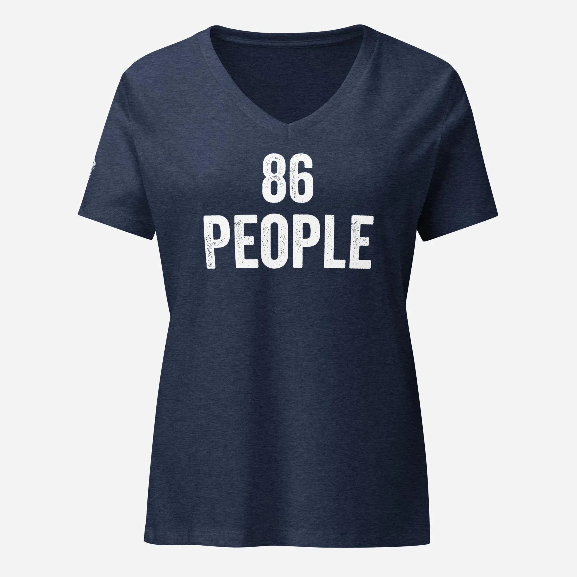 86 People Women’s Relaxed V-neck Tee - Odd Chef