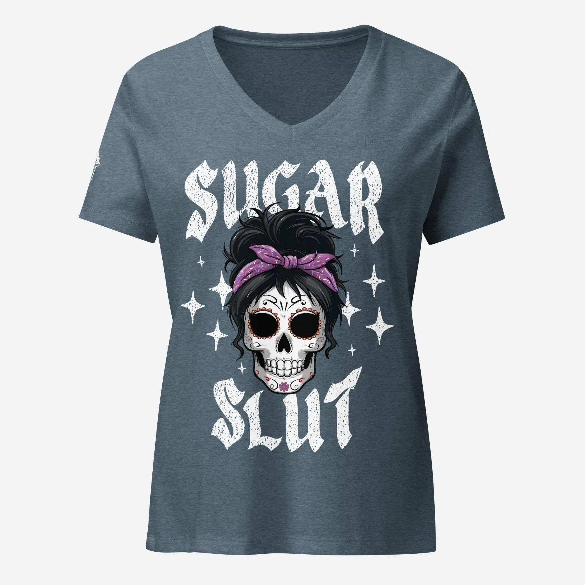Sugar Slut Women’s Relaxed V-neck Tee - Odd Chef