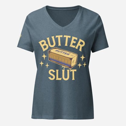 Butter Slut Women’s Relaxed V-neck T-shirt - Odd Chef