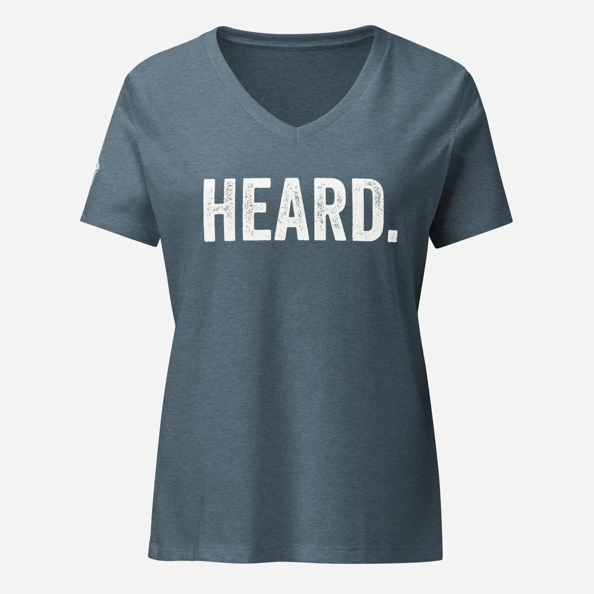 Heard Women’s Relaxed V-neck Tee - Odd Chef