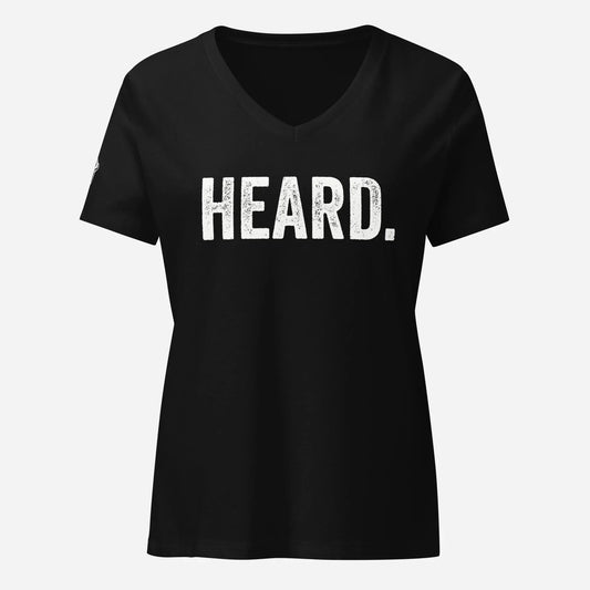 Heard Women’s Relaxed V-neck Tee - Odd Chef
