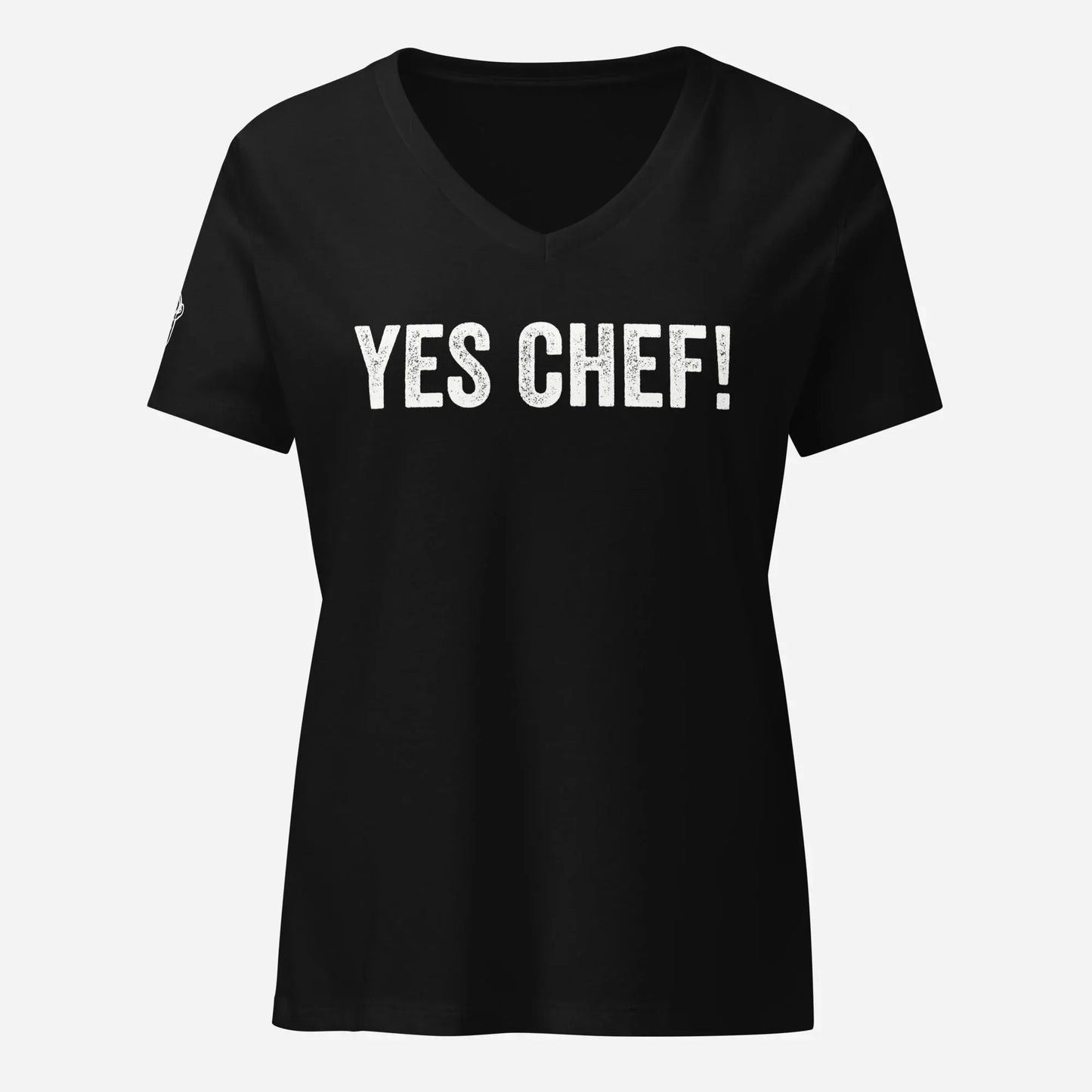 Yes Chef Women’s Relaxed V-neck Tee - Odd Chef