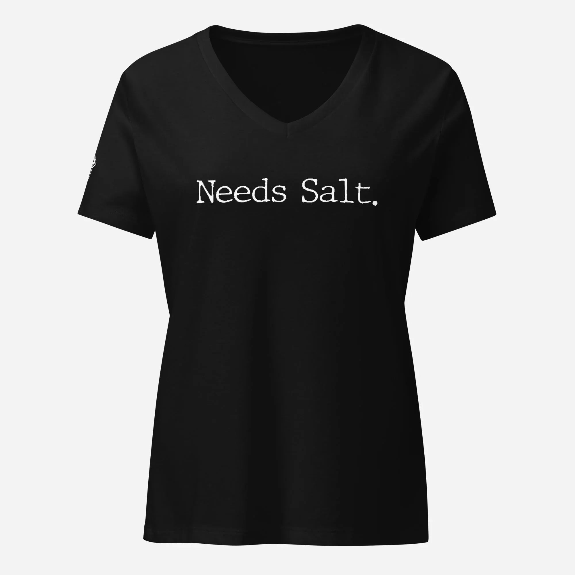 Needs Salt Women’s Relaxed V-neck Tee - Odd Chef