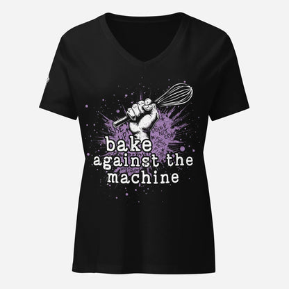 Women’s relaxed v-neck t-shirt - Odd Chef